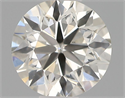 Natural Diamond 0.40 Carats, Round with Excellent Cut, I Color, VS2 Clarity and Certified by IGI