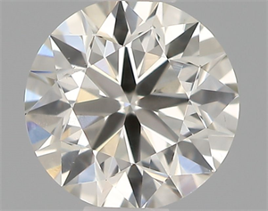 Picture of Natural Diamond 0.40 Carats, Round with Excellent Cut, I Color, VS2 Clarity and Certified by IGI