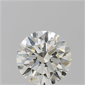 Natural Diamond 2.01 Carats, Round with Excellent Cut, K Color, VVS1 Clarity and Certified by GIA