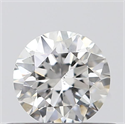 Natural Diamond 0.40 Carats, Round with Excellent Cut, G Color, SI2 Clarity and Certified by GIA