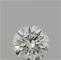 Natural Diamond 0.40 Carats, Round with Very Good Cut, H Color, VS1 Clarity and Certified by GIA