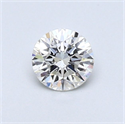 Natural Diamond 0.45 Carats, Round with Very Good Cut, I Color, VS2 Clarity and Certified by GIA