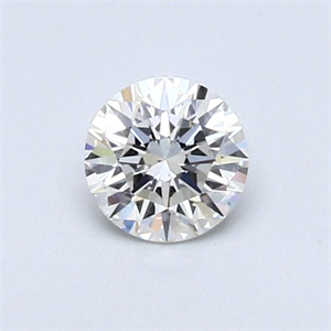 Picture of Natural Diamond 0.45 Carats, Round with Very Good Cut, I Color, VS2 Clarity and Certified by GIA