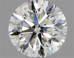 Picture of Natural Diamond 0.40 Carats, Round with Very Good Cut, J Color, SI1 Clarity and Certified by GIA