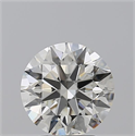 Natural Diamond 2.50 Carats, Round with Excellent Cut, I Color, VS2 Clarity and Certified by GIA