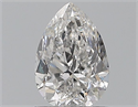 Natural Diamond 0.70 Carats, Pear with  Cut, E Color, SI2 Clarity and Certified by GIA