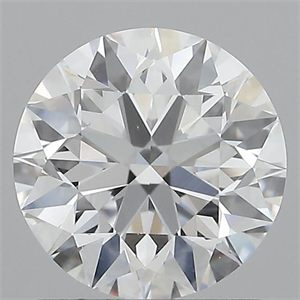 Picture of Natural Diamond 1.40 Carats, Round with Excellent Cut, D Color, IF Clarity and Certified by GIA