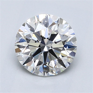 Picture of Natural Diamond 1.50 Carats, Round with Excellent Cut, H Color, VVS1 Clarity and Certified by GIA