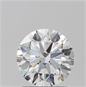 Natural Diamond 1.52 Carats, Round with Excellent Cut, E Color, VVS1 Clarity and Certified by GIA