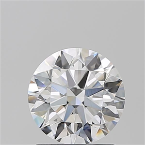 Picture of Natural Diamond 1.52 Carats, Round with Excellent Cut, E Color, VVS1 Clarity and Certified by GIA