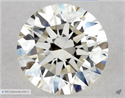 Natural Diamond 0.50 Carats, Round with Excellent Cut, K Color, VVS2 Clarity and Certified by GIA