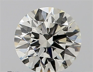 Picture of Natural Diamond 0.40 Carats, Round with Excellent Cut, J Color, VS1 Clarity and Certified by GIA