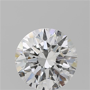 Picture of Natural Diamond 2.51 Carats, Round with Excellent Cut, F Color, VS1 Clarity and Certified by GIA