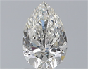 Natural Diamond 1.01 Carats, Pear with  Cut, G Color, SI1 Clarity and Certified by GIA