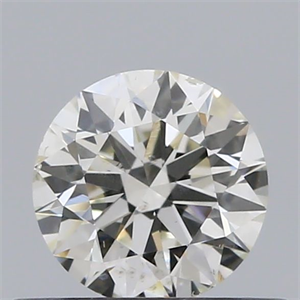 Picture of Natural Diamond 0.40 Carats, Round with Excellent Cut, J Color, SI1 Clarity and Certified by GIA