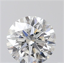 Natural Diamond 0.40 Carats, Round with Excellent Cut, F Color, VS1 Clarity and Certified by GIA