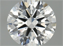 Natural Diamond 0.42 Carats, Round with Excellent Cut, I Color, VVS1 Clarity and Certified by GIA