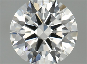 Picture of Natural Diamond 0.42 Carats, Round with Excellent Cut, I Color, VVS1 Clarity and Certified by GIA