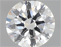 Natural Diamond 0.50 Carats, Round with Excellent Cut, G Color, SI2 Clarity and Certified by GIA