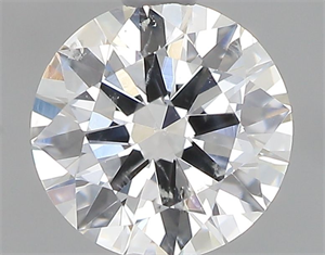 Picture of Natural Diamond 0.50 Carats, Round with Excellent Cut, G Color, SI2 Clarity and Certified by GIA