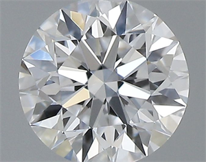 Picture of Natural Diamond 0.40 Carats, Round with Excellent Cut, D Color, VVS1 Clarity and Certified by GIA