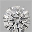 Natural Diamond 0.50 Carats, Round with Excellent Cut, H Color, I1 Clarity and Certified by GIA