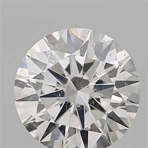 Picture of Natural Diamond 0.50 Carats, Round with Excellent Cut, H Color, I1 Clarity and Certified by GIA