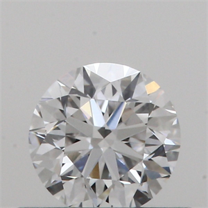 Picture of Natural Diamond 0.40 Carats, Round with Very Good Cut, F Color, VVS2 Clarity and Certified by GIA