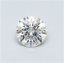 Natural Diamond 0.41 Carats, Round with Very Good Cut, G Color, VS2 Clarity and Certified by GIA