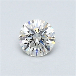 Picture of Natural Diamond 0.41 Carats, Round with Very Good Cut, G Color, VS2 Clarity and Certified by GIA