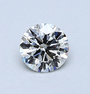 0.30 Carats, Round Diamond with Ideal Cut, G Color, VS2 Clarity and Certified By CGL