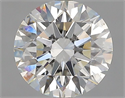 Natural Diamond 1.80 Carats, Round with Excellent Cut, G Color, SI1 Clarity and Certified by GIA