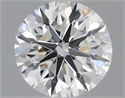 Natural Diamond 0.40 Carats, Round with Excellent Cut, I Color, VS1 Clarity and Certified by GIA