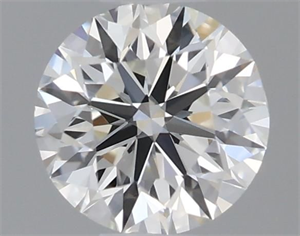 Picture of Natural Diamond 0.40 Carats, Round with Excellent Cut, I Color, VS1 Clarity and Certified by GIA