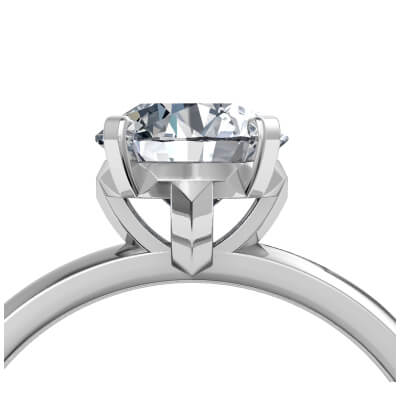 New Classic solitaire engagement ring setting 2022