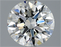 Natural Diamond 1.80 Carats, Round with Excellent Cut, H Color, IF Clarity and Certified by GIA