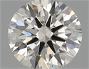 Natural Diamond 0.41 Carats, Round with Excellent Cut, I Color, VS2 Clarity and Certified by IGI