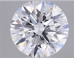 Picture of Natural Diamond 0.40 Carats, Round with Very Good Cut, E Color, SI1 Clarity and Certified by GIA