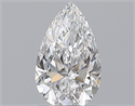 Natural Diamond 1.01 Carats, Pear with  Cut, D Color, VVS2 Clarity and Certified by GIA