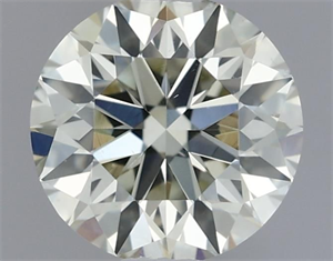 Picture of Natural Diamond 0.51 Carats, Round with Excellent Cut, K Color, VS1 Clarity and Certified by IGI