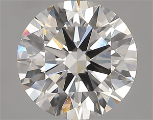 Picture of Natural Diamond 2.01 Carats, Round with Excellent Cut, H Color, VS1 Clarity and Certified by GIA