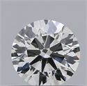 Natural Diamond 0.40 Carats, Round with Excellent Cut, E Color, SI1 Clarity and Certified by IGI