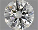 Natural Diamond 0.51 Carats, Round with Excellent Cut, K Color, IF Clarity and Certified by GIA