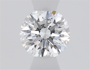 Picture of Natural Diamond 0.40 Carats, Round with Excellent Cut, D Color, VS2 Clarity and Certified by GIA