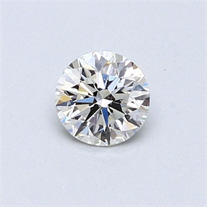 Picture of Natural Diamond 0.45 Carats, Round with Very Good Cut, H Color, VS1 Clarity and Certified by GIA