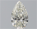 Natural Diamond 1.00 Carats, Pear with  Cut, J Color, SI2 Clarity and Certified by GIA