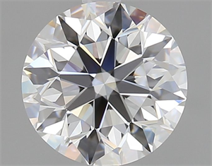 Picture of Natural Diamond 1.40 Carats, Round with Excellent Cut, D Color, VVS2 Clarity and Certified by GIA