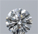 Natural Diamond 0.42 Carats, Round with Excellent Cut, G Color, VS1 Clarity and Certified by IGI