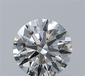 Picture of Natural Diamond 0.42 Carats, Round with Excellent Cut, G Color, VS1 Clarity and Certified by IGI