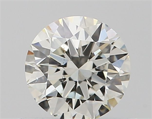 Picture of Natural Diamond 0.50 Carats, Round with Excellent Cut, J Color, SI1 Clarity and Certified by GIA